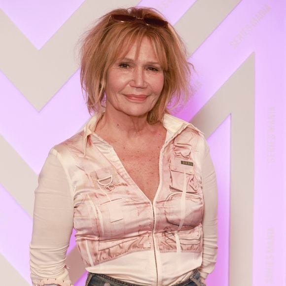 Clémentine Célarié de la série Les randonneuses - 6 ème édition du Festival Séries Mania à Lille, France, le 19 mars 2023. © Christophe Aubert via Bestimage