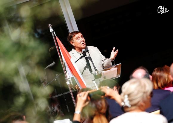 Jean-Pierre Foucault - Les célébrités et le prince de Monaco assistent au 50ème anniversaire de de la mise en service du centre émetteur de Radio Monte-Carlo à Roumoules, le 11 septembre 2024. © Franck Muller / Nice Matin / Bestimage