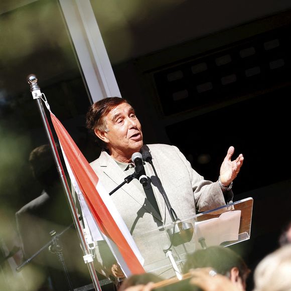 Jean-Pierre Foucault - Les célébrités et le prince de Monaco assistent au 50ème anniversaire de de la mise en service du centre émetteur de Radio Monte-Carlo à Roumoules, le 11 septembre 2024. © Franck Muller / Nice Matin / Bestimage