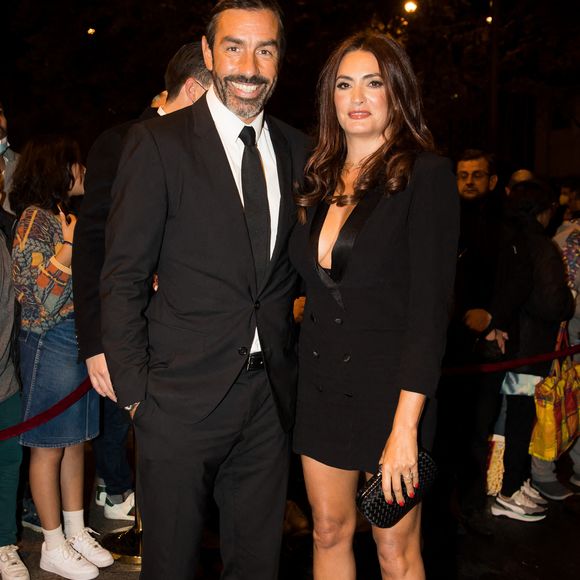 Robert Pirès et Jessica Lemarie - Arrivées lors de la 10ème édition du "Global Gift Gala 2021" à l'hôtel Four Seasons Hotel George V à Paris le 30 octobre 2021.
© Tiziano da Silva/Bestimage