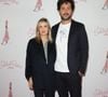 À savoir Slimane-Baptiste Berhoun.
Exclusif - Sabine Perraud et son compagnon lors de la première représentation du spectacle "Soldat Rose" au Rex à Paris, France, le 21 octobre 2023. © Coadic Guirec/Bestimage