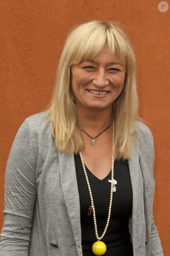 Christine Bravo à Roland Garros à Paris, France le 6 juin 2009. 

Photo : Gorassini-Guignebourg / ABACAPRESS.COM