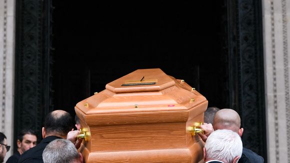 Rolland Courbis : Son fils Stéphane, issu d'une première union, a tenu un rôle important lors de la cérémonie à la Madeleine