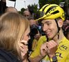 Le couple s’est rencontré lors d’un stage de la sélection slovène et s’est fiancé en septembre 2021.

Etape 21 de la 112ème édition du Tour de France, le 24 juillet 2025. PARIS CHAMPS-ELYSEES, FRANCE - JULY 27 - Pogacar Tadej (SLO) et sa compagne
Photo News/Psnewz/Bestimage