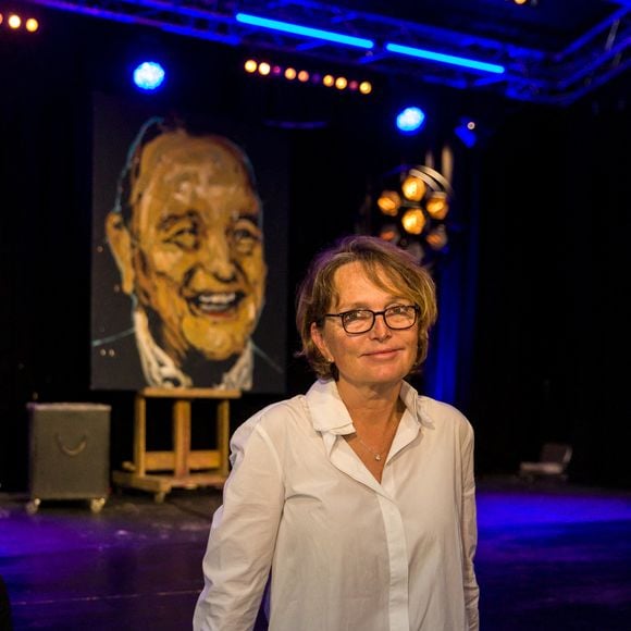 La fille de Jacques Chirac, Claude Chirac, lors de l'inauguration de l'espace Jacques Chirac à Saint-Cyr-sur-Loire, le 30 septembre 2023. Photo Pascal Avenet/ABACAPRESS.COM