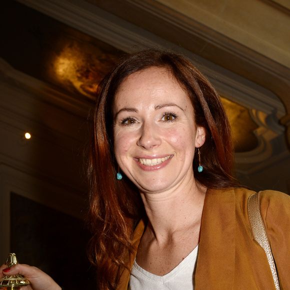 Sophie Ferjani à la conférence de presse de la Flamme Marie Claire à l'hôtel Marois dans les salons France-Amériques à Paris le 14 juin 2016. © Coadic Guirec / Bestimage
