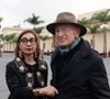 Son épouse, Sabah Abouessalam, a également brisé le silence dans La Tribune du Dimanche.

Edgar Morin et sa femme Sabah Abouessalam - La délégation française et les personnalités accompagnant le président de la République Emmanuel Macron lors de sa visite d'Etat de trois jours au Maroc, le 28 octobre 2024.
Jeanne Accorsini / Pool / Bestimage