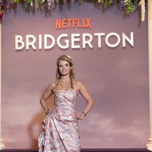 Sylvie Tellier - Photocall de l'avant-première mondiale parisienne de la saison 4 Netflix de "Bridgerton" au Palais Brongniart à Paris, France, le 14 janvier 2026. © Cyril Moreau/Bestimage