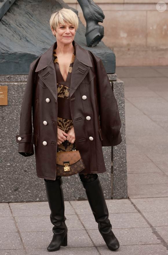 Marina Fois - Arrivées au défilé Louis Vuitton prêt-à-porter automne-hiver 2023/2024 lors de la Fashion Week de Paris (PFW) le 6 mars 2023.

© Christophe Aubert via Bestimage