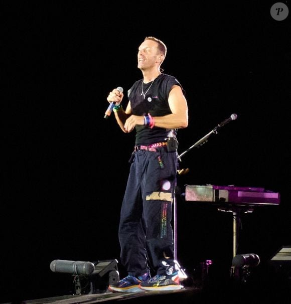 Rome, ITALIE - Coldplay se produit en direct au "Stadio Olimpico di Roma" lors de la tournée mondiale "Music of the Spheres"