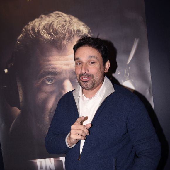 Bruno Salomone à la première du film "On the Line" dans la dernière salle de cinéma du quartier Saint-Germain-des-Prés le Silencio des Prés à Paris, France, le 12 janvier 2023. © Rachid Bellak/Bestimage