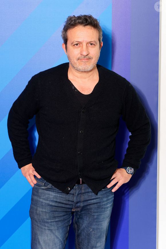 Farouk Bermouga - Rencontre avec les comédiens de "Demain nous appartient" au festival Series Mania à Lille le 21 mars 2023.