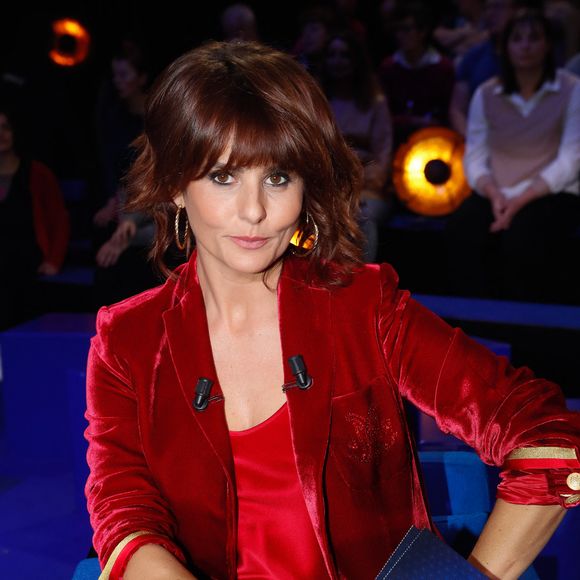 Exclusif - Faustine Bollaert - Enregistrement de l'émission "La boîte à secrets", diffusée le 19 janvier 2024 sur France 3. © Christophe Clovis / Bestimage