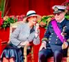 Après les festivités de la fête nationale en Belgique le lundi 21 juillet 2025, 

Le prince Laurent et la princesse Claire assistent au défilé militaire sur la place du Château dans le cadre des célébrations de la Fête nationale belge 2025, à Bruxelles, le 21 juillet 2025.

Photo : Dana Press / Bestimage