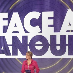 Exclusif - Pascale De La Tour Du Pin sur le plateau de l’enregistrement de l’émission « Face à Hanouna » présentée par P.De La Tour Du Pin et diffusée sur C8 le 17 novembre 2024, à Paris, France, le 14 novembre 2024. © Jack Tribeca/Bestimage