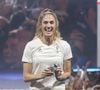 Ce fut le cas d'Elodie Clouvel, qui a été vice-championne olympique en pentathlon. 

Elodie Clouvel (Pentathlon moderne) - L'équipe de France de basket et les athlètes acclamés au club France lors des Jeux Olympiques de Paris2024 (JO), le 11 août 2024, en présence de la chanteuse N.St Pier. 
© Jonathan Rebboah / Panoramic / Bestimage