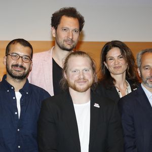Exclusif - Eric Antoine, Juliette Paquin , David Larramendy, Constance - Avant-première su documentaire "Santé mentale, briser le tabou" dans l'Amphithéâtre Laroque au Ministère du Travail, de la Santé et des Solidarités à Paris le 15 avril 2025. © Marc Ausset-Lacroix/Bestimage