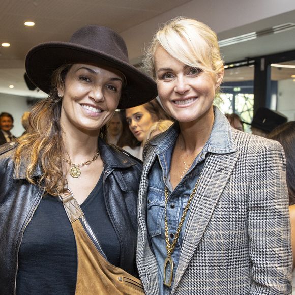 Nadia Fares, Laeticia Hallyday - Inauguration du "Johnny's Bar" à l'AccorHotels Arena Paris Bercy à Paris, à l'occasion du concert hommage à Johnny Hallyday. Le 14 septembre 2021
© Borde-Jacovides-Moreau / Bestimage