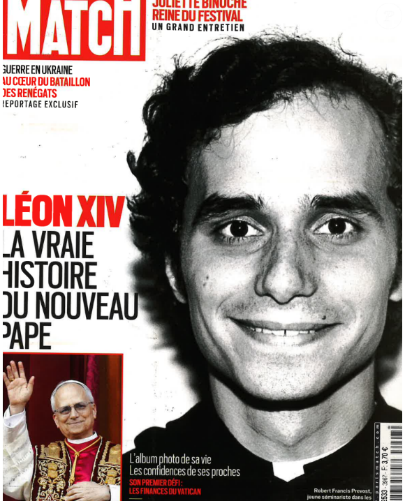 Couverture "Paris Match" 13 mai 2025