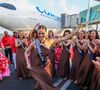 Les 30 Miss régionales lors de leur voyage en Martinique avant la cérémonie Miss France 2026. © SIPA/Laurent Vu via Bestimage