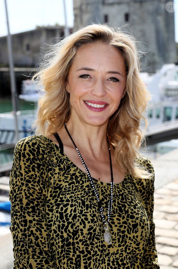 Hélène De Fougerolles pour la série télévisée "Balthazar" au photocall du troisième jour du festival international du film de La Rochelle, France, le 14 septembre 2018. © Patrick Bernard/Bestimage