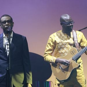 Youssou N'Dour - Grand Prix de la Sacem 2025 au théâtre des Folies Bergère à Paris le 24 novembre 2025. © Marc Ausset-Lacroix/Bestimage