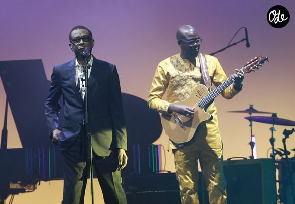 Youssou N'Dour - Grand Prix de la Sacem 2025 au théâtre des Folies Bergère à Paris le 24 novembre 2025. © Marc Ausset-Lacroix/Bestimage