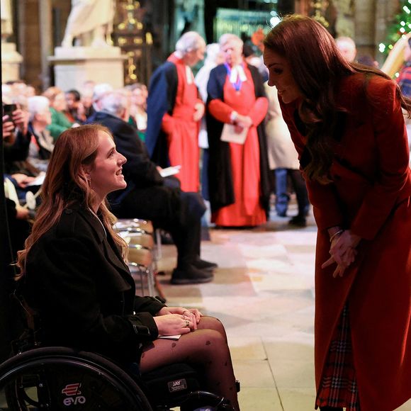 La communication du Palais de Kensington pourrait ne plus partager le détail de ses looks.

Catherine Kate Middleton, princesse de Galles, lors du service de chants de Noël Together At Christmas à l'abbaye de Westminster, Londres le 6 décembre 2024. © Julien Burton / Bestimage