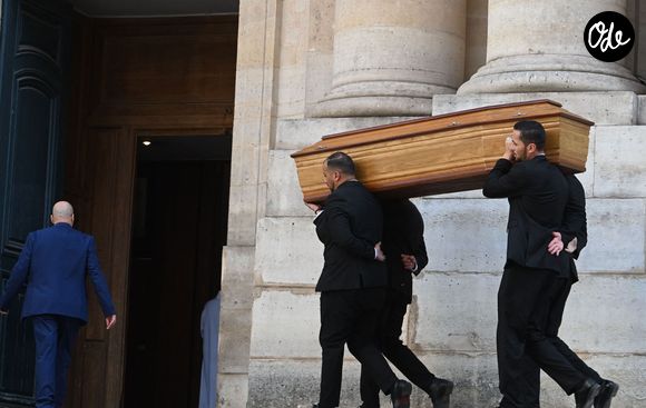 Obsèques de la chanteuse et pianiste française Marie-Paule Belle, en l'église Saint-Roch à Paris le 3 aout 2026. Elle est décédée d'un cancer du sein à l'âge de 80 ans, le 25 juillet 2026, à Neuilly-sur-Seine. 
Agence / Bestimage