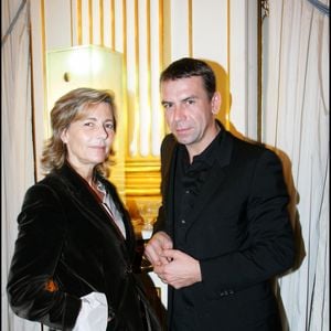 Claire Chazal et Philippe Torreton - Cérémonie de remise de décorations au ministère de la culture