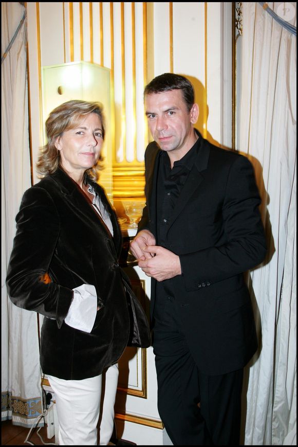 Claire Chazal et Philippe Torreton - Cérémonie de remise de décorations au ministère de la culture