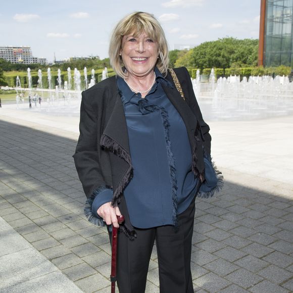 Marianne Faithfull - Arrivées au défilé de mode hommes Louis Vuitton collection prêt-à-porter Printemps-Eté 2016 à la Serre du Parc André Citroën à Paris, le 25 juin 2015 (Olivier Borde/Bestimage).