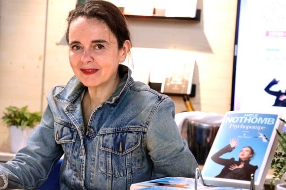 Amelie Nothomb - Festival du livre de Paris 2024 le 12 avril 2024.
© Cedric Perrin / Bestimage