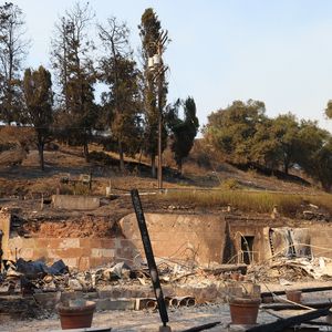 Incendies 2025 en Californie dans le quartier de Pacific Palisades © Jonathan Alcorn/ZUMA Press Wire