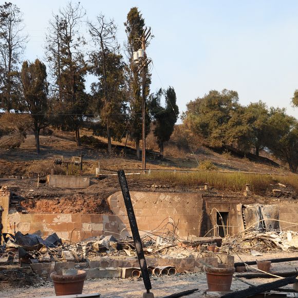 Incendies 2025 en Californie dans le quartier de Pacific Palisades © Jonathan Alcorn/ZUMA Press Wire