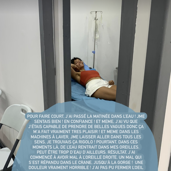 Vaimalama Chaves a été hospitalisée au Costa Rica.