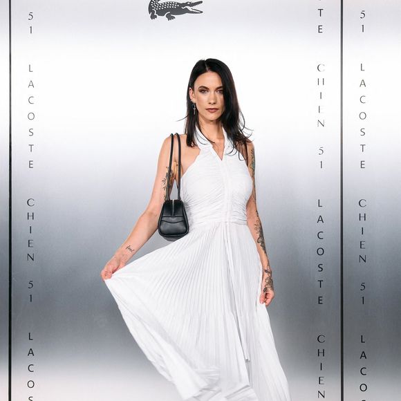 Maghla au photocall de la soirée Lacoste X Chien 51 au club Silencio en marge du 78e Festival International du Film de Cannes, France, le 17 mai 2025. © BFA/Backgrid/Bestimage