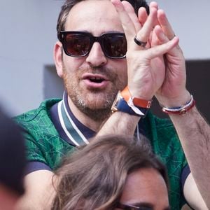 Camille Combal - Célébrités dans les tribunes des Internationaux de France de tennis de Roland Garros 2024 à Paris. Le 5 juin 2024
© Moreau-Jacovides / Bestimage