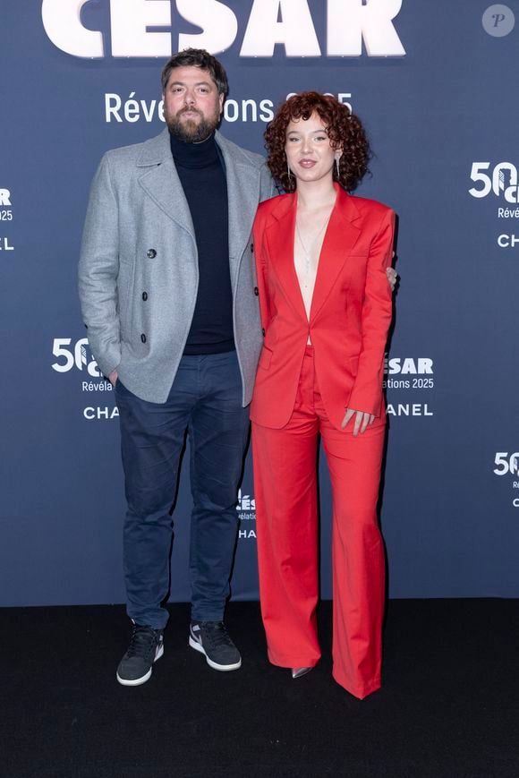 Nessim Chikhaoui et  Lucie Charles-Alfred - Photocall de la soirée "Cesar Révélations 2025" au Trianon à Paris le 20 janvier 2025.

© Olivier Borde / Bestimage