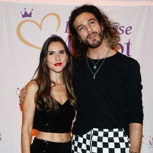 Exclusif - Joyce Jonathan, Julien Sebbag lors de la soirée de gala de l'association "Princesse Margot" à l'hôtel InterContinental Paris - Le Grand, à Paris, France, le 11 décembre 2023. © Christophe Clovis/Bestimage