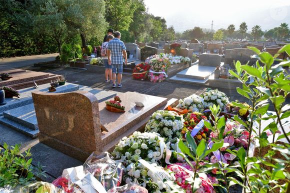 Ambiance - Obsèques de Annie Cordy sur la Butte Saint-Cassien à Cannes le 12 septembre 2020. © Bruno Bebert/Bestimage