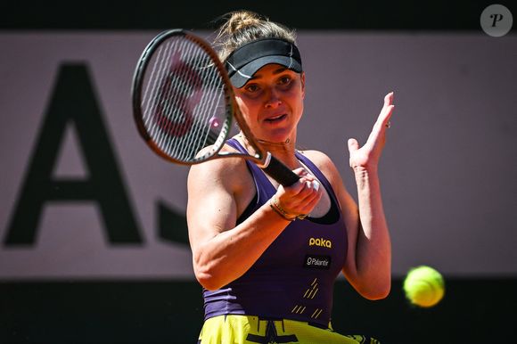 Elle a gagné le Masters 1000 de Rome

Gaël Monfils assiste à la victoire de sa femme, l'Ukrainienne Elina Svitolina face à l'Australienne S.Hunter (2-6, 6-3, 6-1) lors des Internationaux de France de Tennis de Roland Garros 2023, le 31 mai 2023. La veille au soir, Gaël Monfils avait battu S.Baez (3-6, 6-3, 7-5, 1-6, 7-5), remportant ainsi sa première victoire sur le circuit principal depuis dix mois.