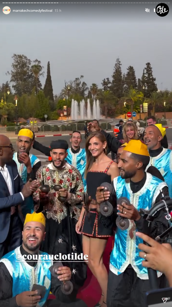 Clotilde Courau au Marrakech Comedy Festival ce samedi 6 juin 2026 - Instagram