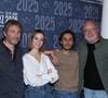 Olivier Baroux avait fait le déplacement en Isère pour soutenir sa fille
Enya Baroux et son père Olivier Baroux, Martin Darondeau lors de la 28ème édition du Festival international du film de comédie de l'Alpe d'Huez le 18 janvier 2025. © Dominique Jacovides / Bestimage