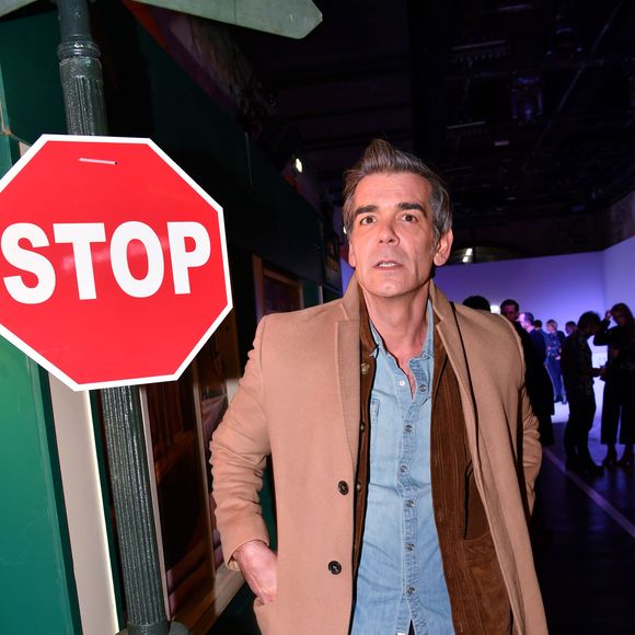 Exclusif - Xavier de Moulins - Soirée de lancement du vélo électrique "Angell" par M. Simoncini au Bridge sous le pont Alexandre III à Paris le 19 novembre 2019.  © Rachid Bellak/Bestimage