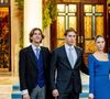 C'est dans les bras d'une célèbre actrice que le jeune homme a été aperçu.

Le prince Odysseas Kimon de Grèce, le prince Constantin Alexios de Grèce, le prince Achileas-Andreas de Grèce, le prince Aristide Stavros de Grèce,  le prince Pavlos de Grèce, la princesse Marie-Chantal de Grèce, la princesse María Olympía de Grèce - Cérémonie religieuse du mariage du prince Phílippos de Grèce et Nina Flohr à la cathédrale de l'Annonciation à Athènes le 23 octobre 2021. © Dana Press / Bestimage