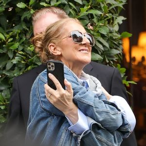 Céline Dion à Paris, dans le cadre de sa préparation pour sa prestation aux JO.