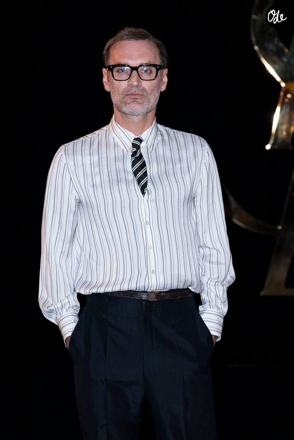 Augustin Trapenard - Photocall du défilé Saint Laurent Collection Femme Prêt-à-Porter Printemps/Eté 2027 lors de la Fashion Week de Paris (PFW) à la Fontaine du Trocadéro, à Paris, France, le 29 septembre 2026. © Olivier Borde/Bestimage