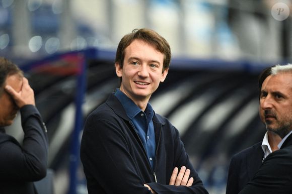 Frédéric Arnault assiste au match Paris FC vs. Mets en Ligue 1, à Paris, France le 31 août 2025. Photo by Florian Poitout/ABACAPRESS.COM