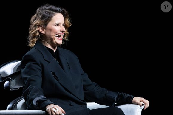 Exclusif - Elodie Poux lors de l'enregistrement de l'émission "La chanson secrète N°14", présentée par Nikos Aliagas et diffusée le 26 décembre sur TF1, à Paris le 9 décembre 2025. © Jacovides-Moreau/Bestimage